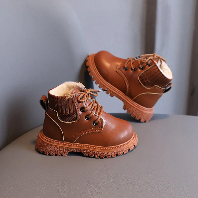 Kinderveterboots met gebreide kraag - afbeelding 2