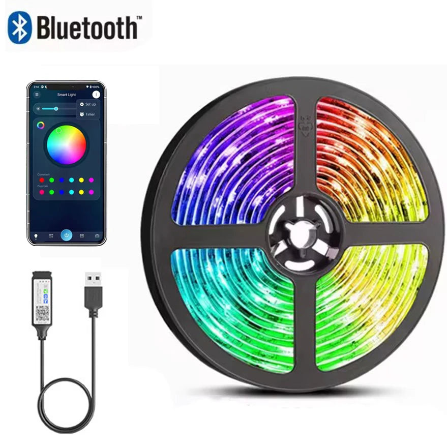 USB RGB LED-stripverlichting