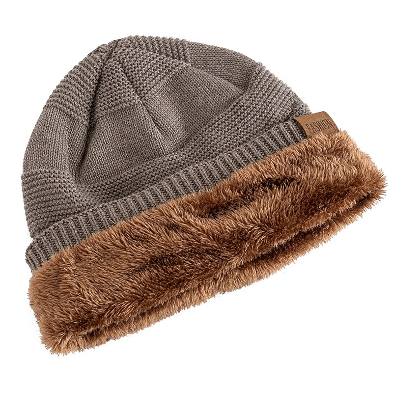 Slouchy muts met teddyvoering - afbeelding 2