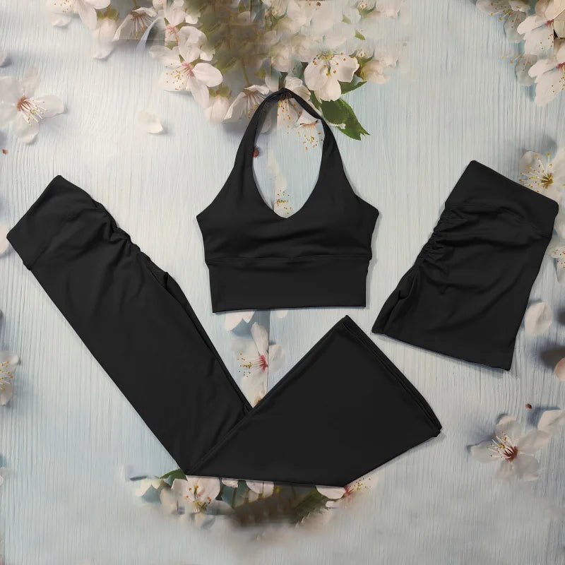 Yogaset met flared legging - afbeelding 46