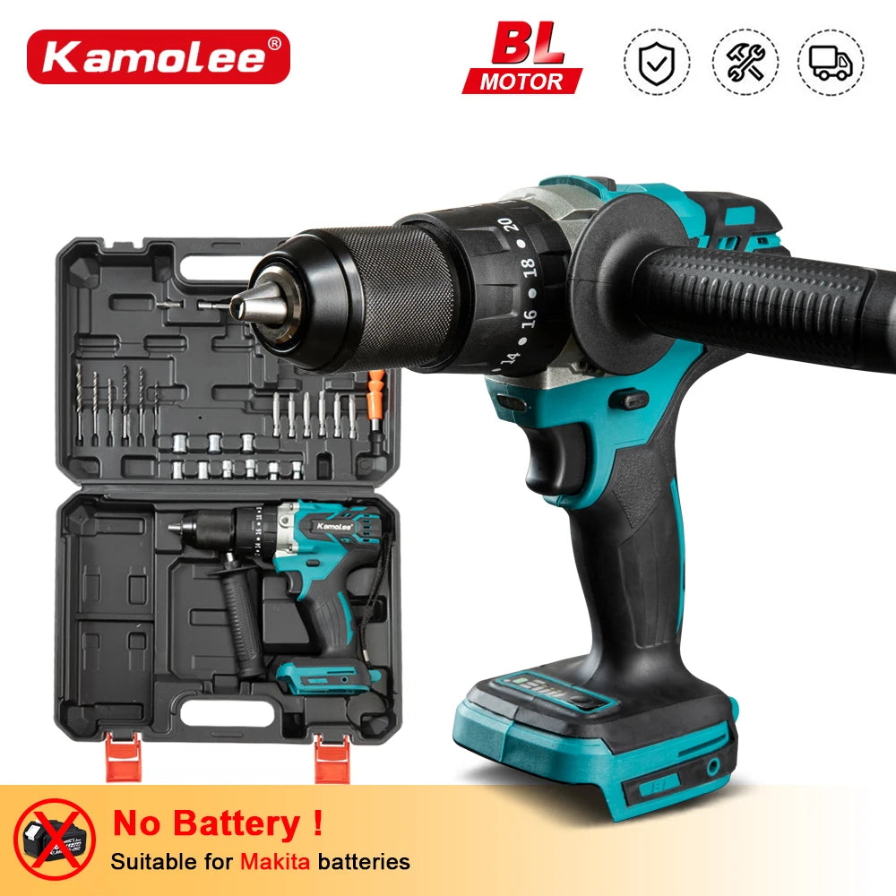 Kamolee Accuboormachine 13mm Brushless
