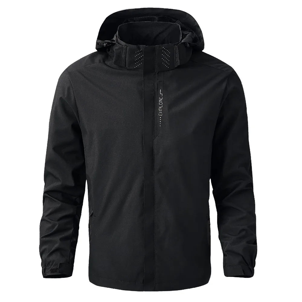 Waterafstotende herenjas met capuchon - afbeelding 15