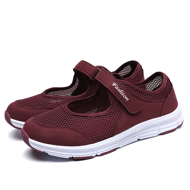 Damessneakers met klittenband - afbeelding 19