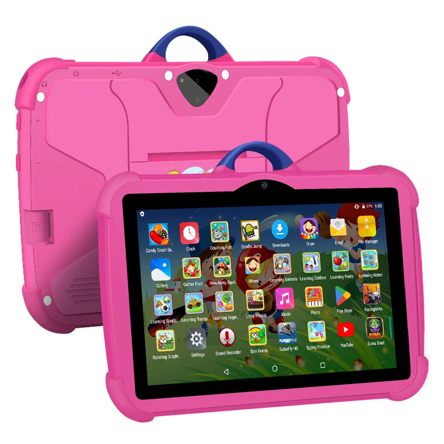 Kindertablet 7 inch met leerapps (Android)