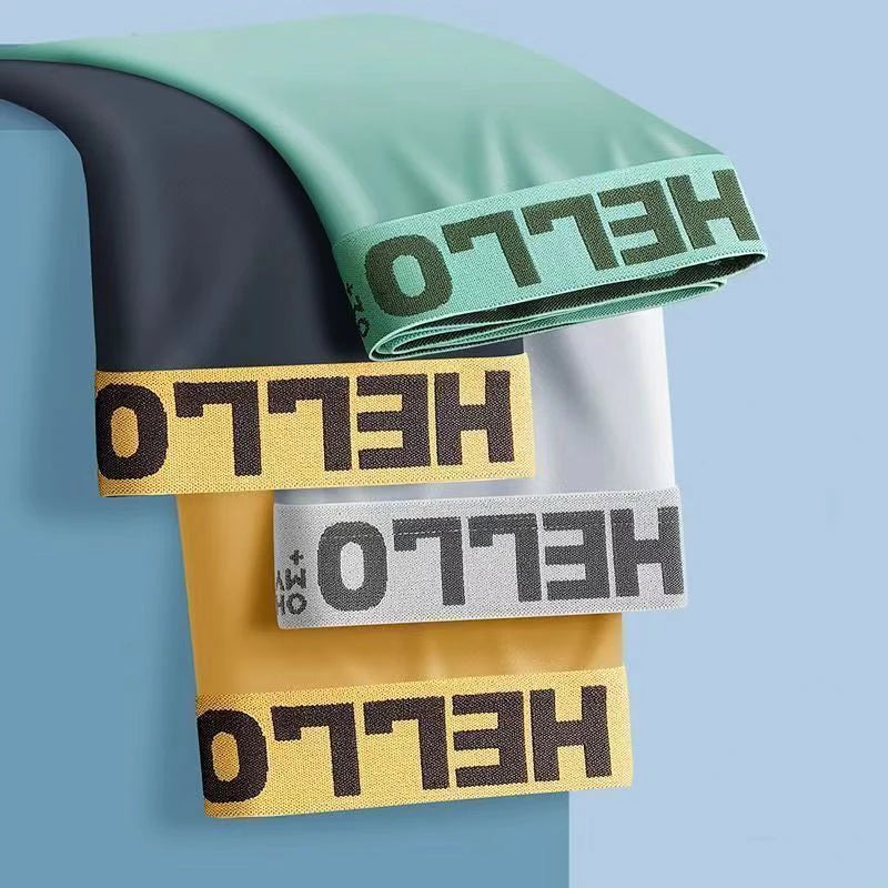 Boxershorts, zijdezacht materiaal (set van 4)