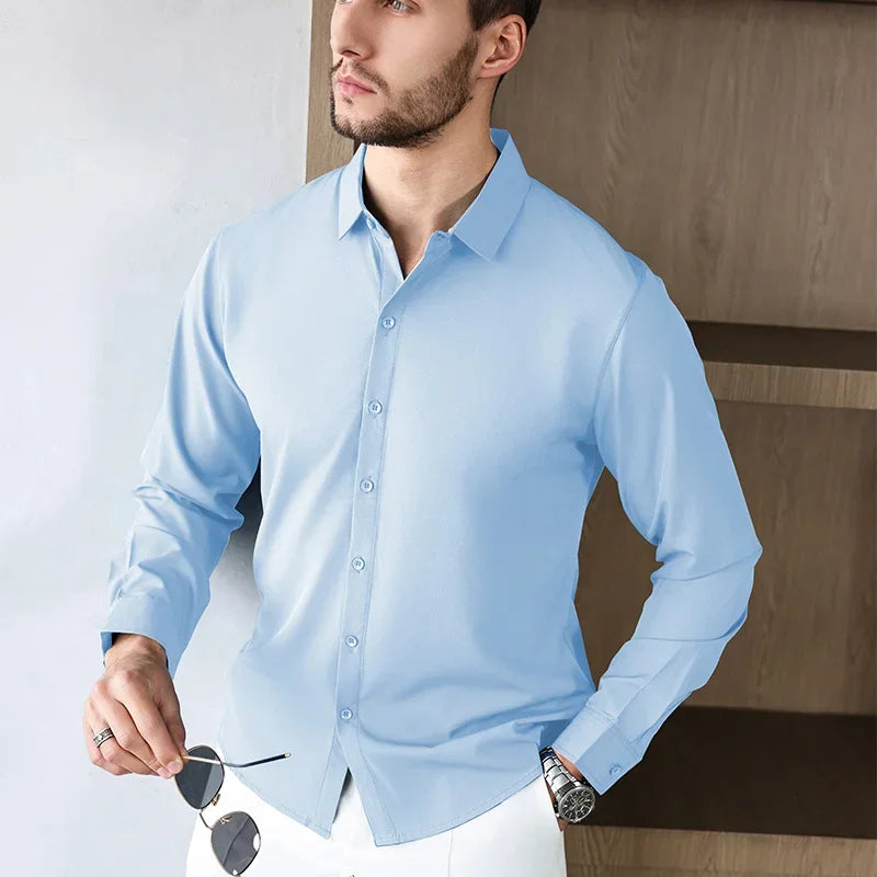 Kreukvrij herenoverhemd - afbeelding 6