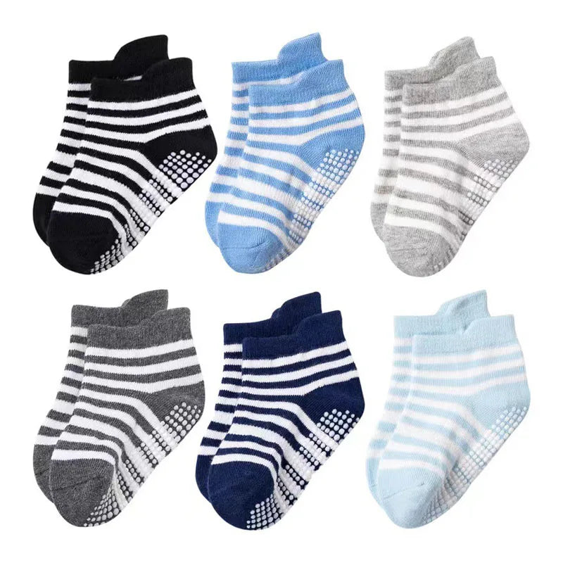 Antislip kindersokken (6 paar)