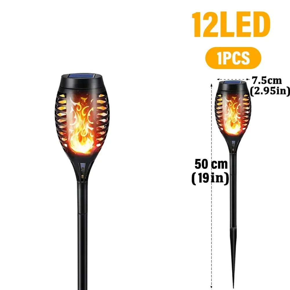 Solar fakkellampen voor de tuin