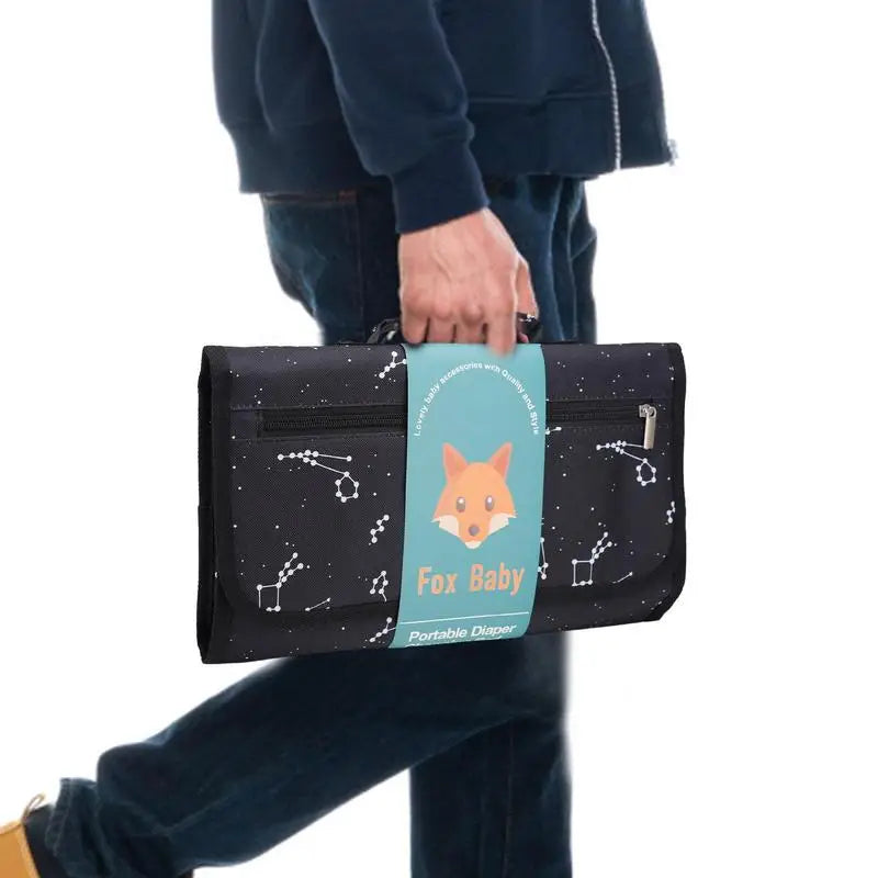 Opvouwbare en waterdichte verschoonmat