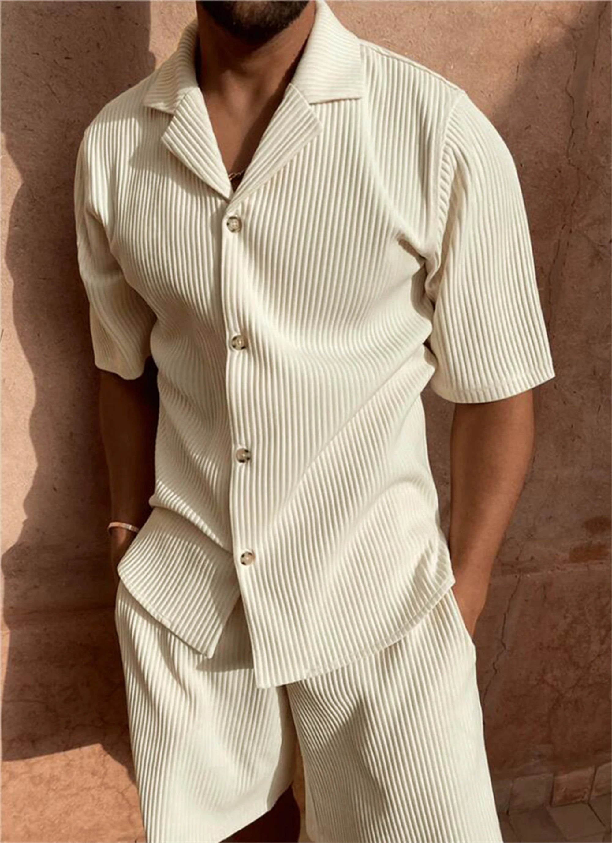 Zomerset met korte broek