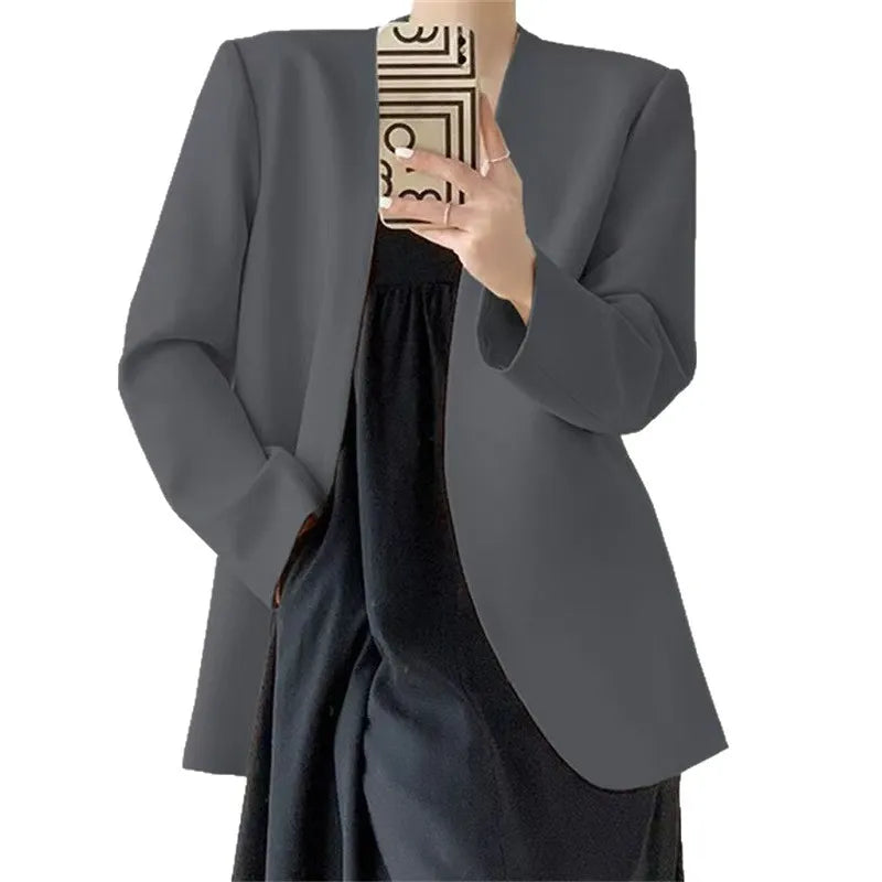 Losse Damesblazer met Dierenprint - afbeelding 2