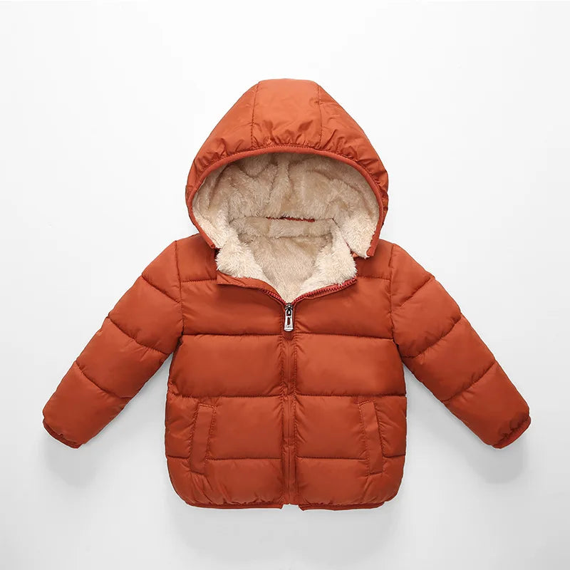 Gevoerde kinderwinterjas - afbeelding 10