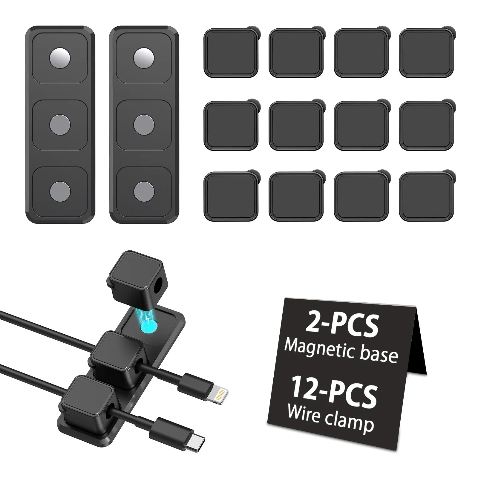 Kabelclips voor Bureau (set van 7)