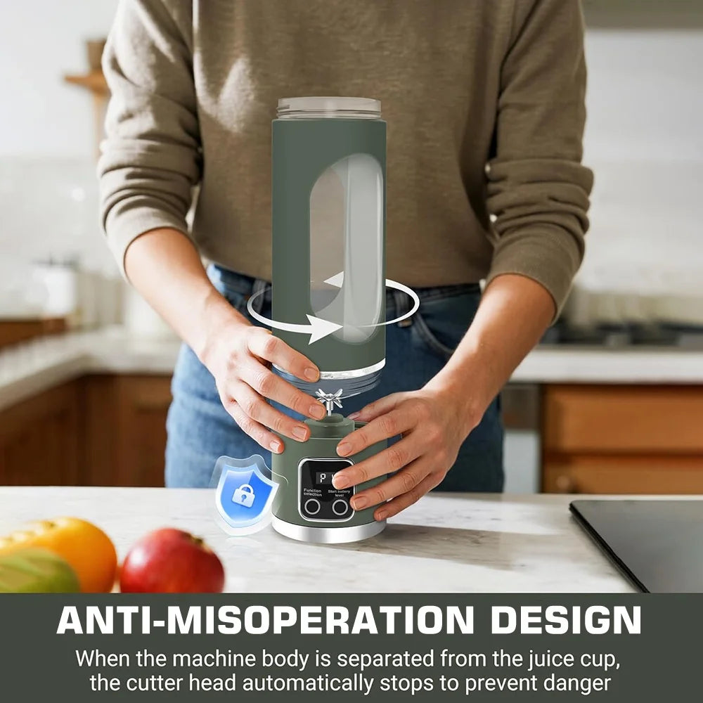 Draagbare elektrische juicer blender