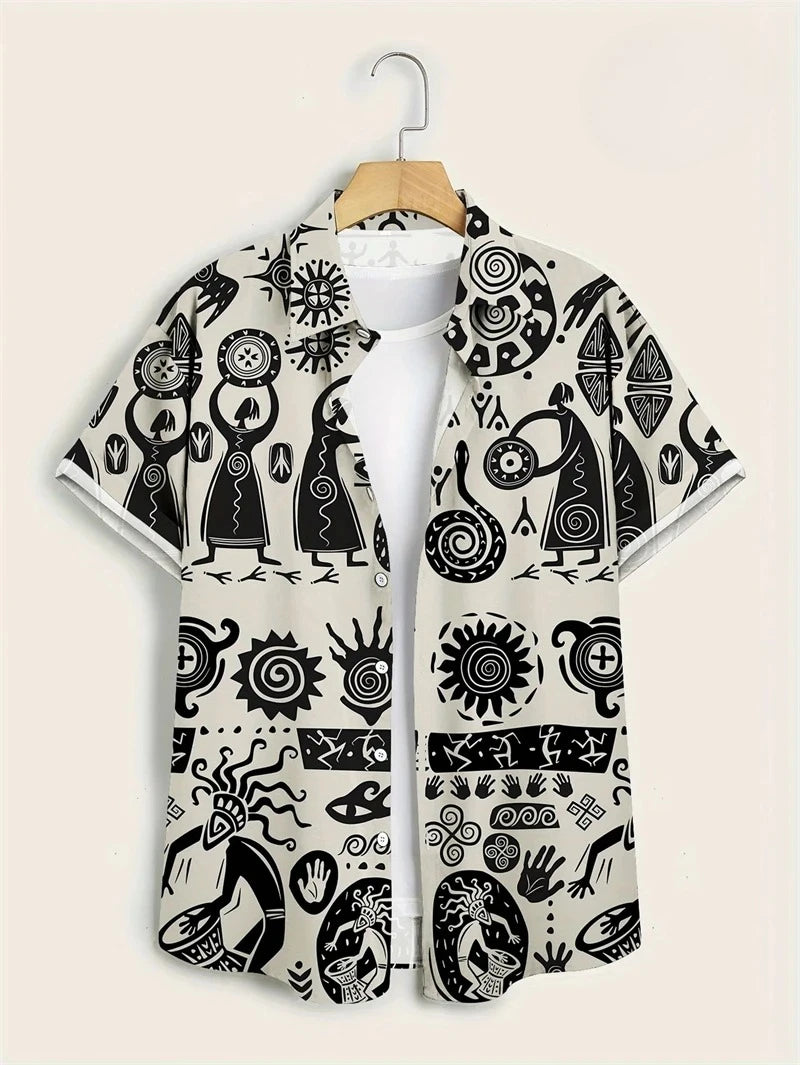 Hawaïhemd met paisleyprint - afbeelding 4