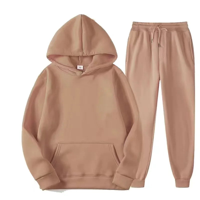 Basic joggingpak met capuchon - afbeelding 15