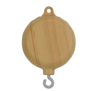 Houten mobile voor boven het bedje