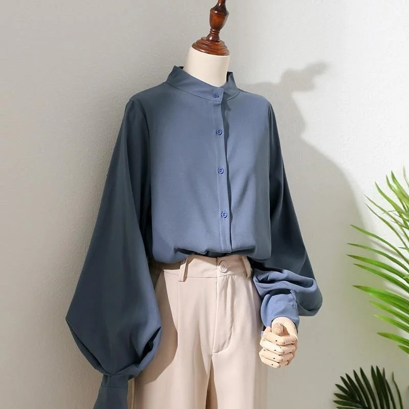 Blouse met ballonmouwen - afbeelding 15