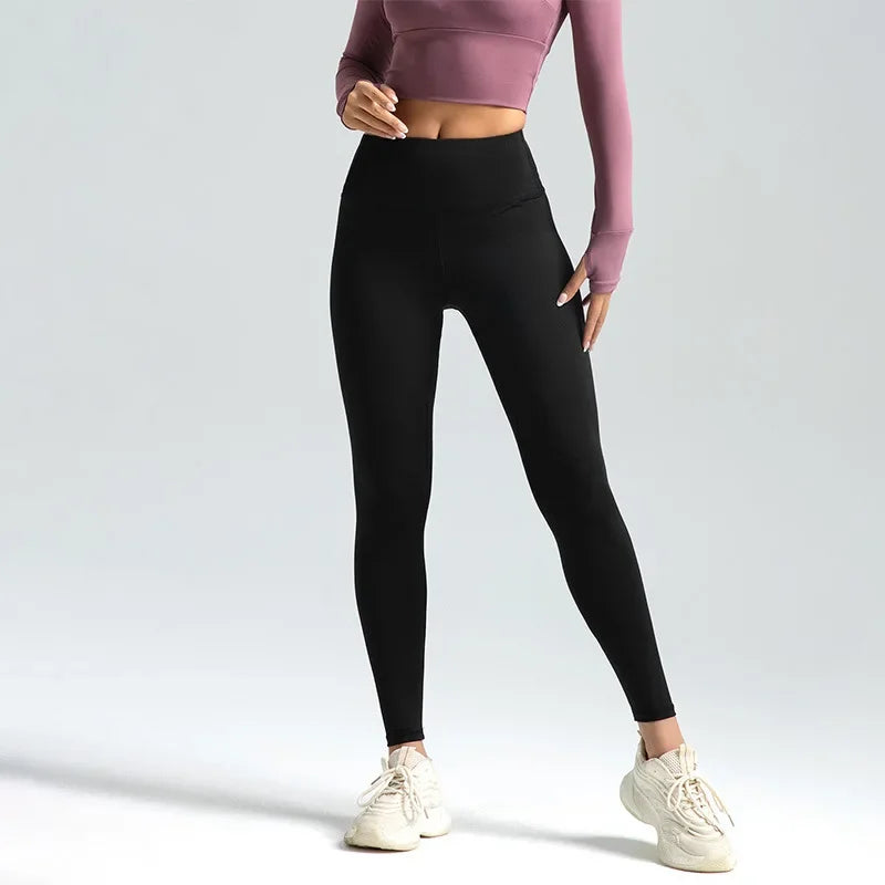 High waisted yoga leggings voor dames
