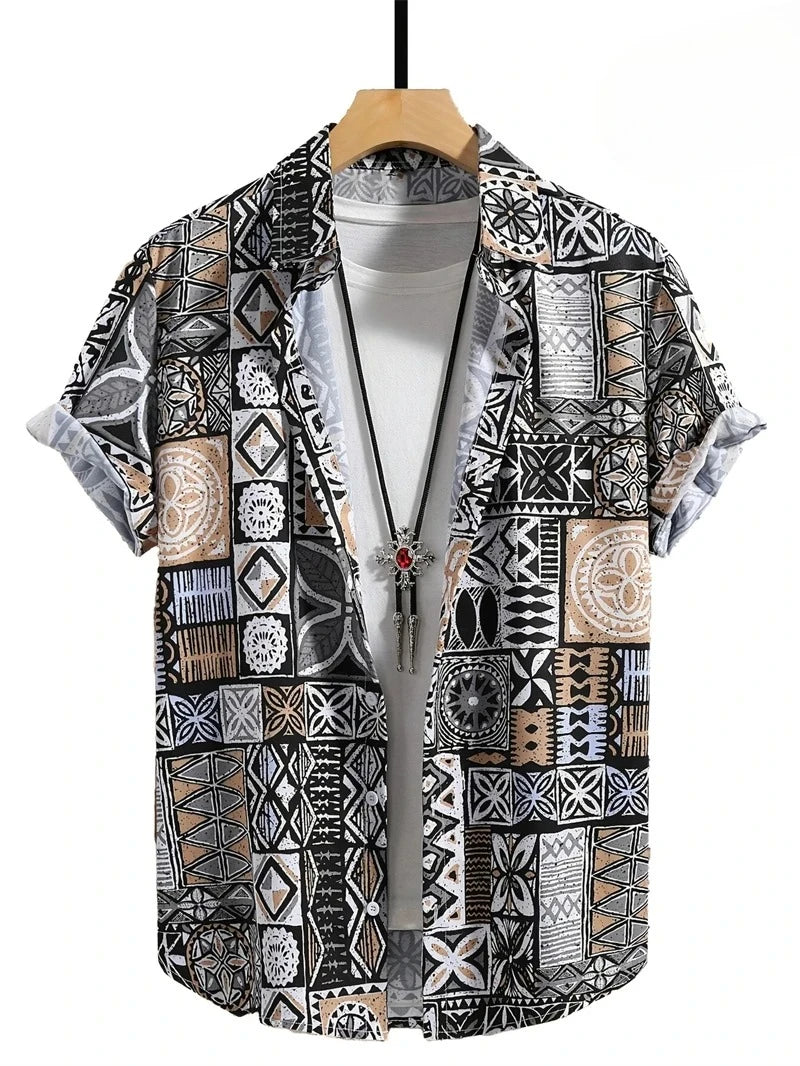 Hawaïhemd met paisleyprint - afbeelding 10