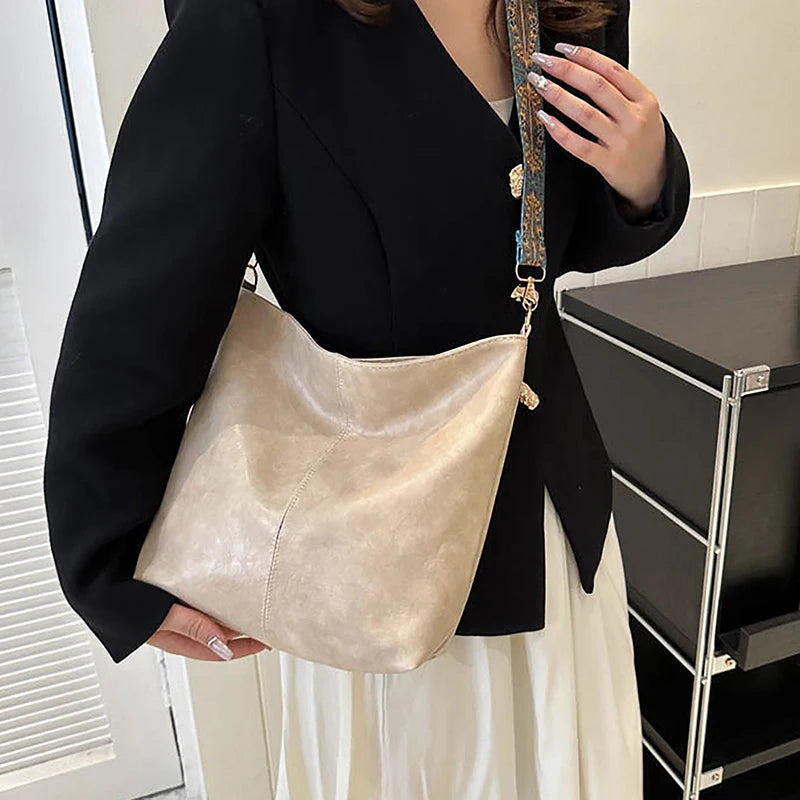 Vintage bucket bag - afbeelding 5