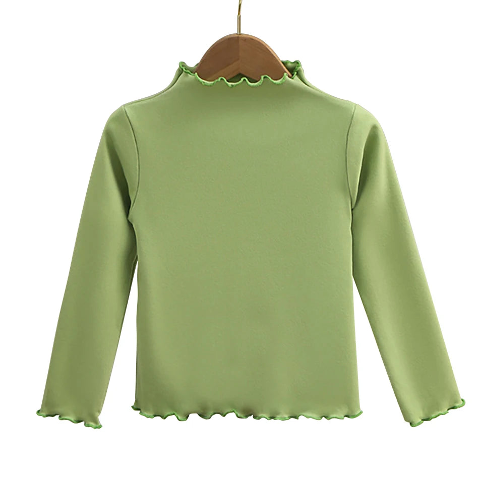 Meisjesshirt met ruchekraag - afbeelding 16