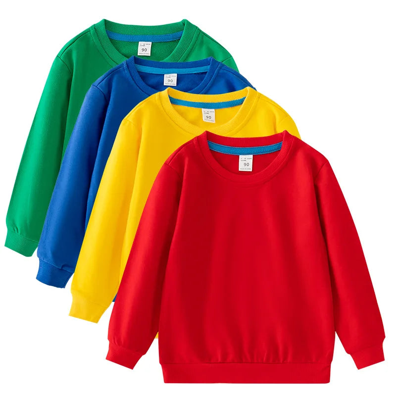 Effen kindersweater