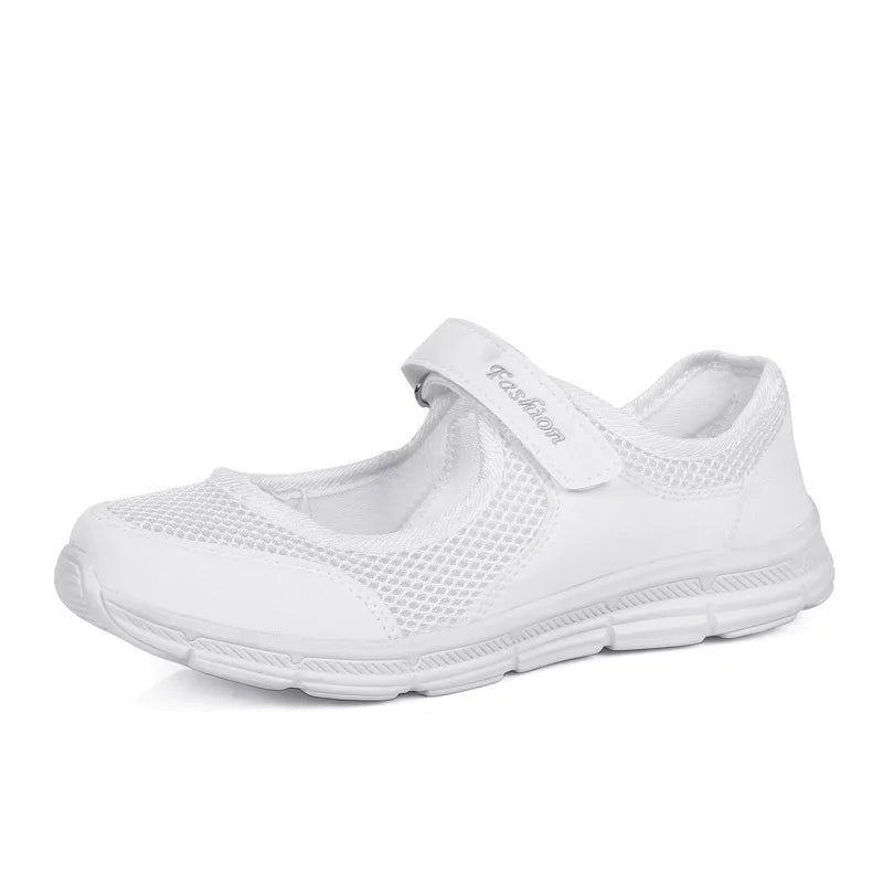 Damessneakers met klittenband - afbeelding 8
