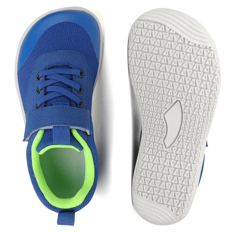 Brede barefoot kindersneakers