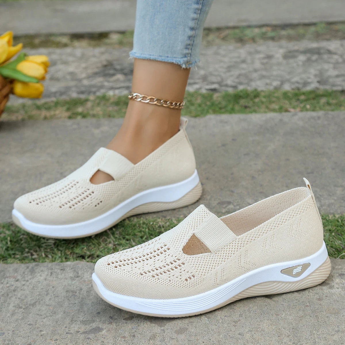 Dames casual sportschoenen