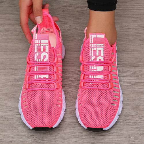 Ademende gebreide sneakers - afbeelding 2