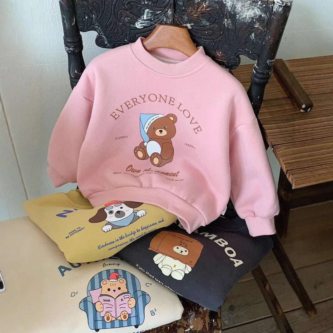 Kindersweater met teddyvoering - afbeelding 4