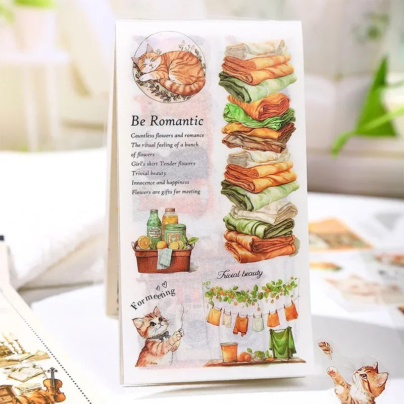 18 stijlvolle die-cut stickers
