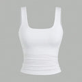 Dames square neck tanktop