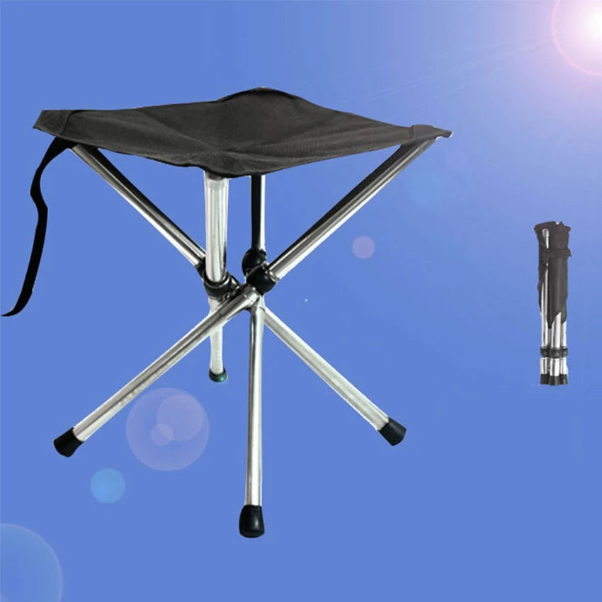 Compacte en lichtgewicht campingkruk