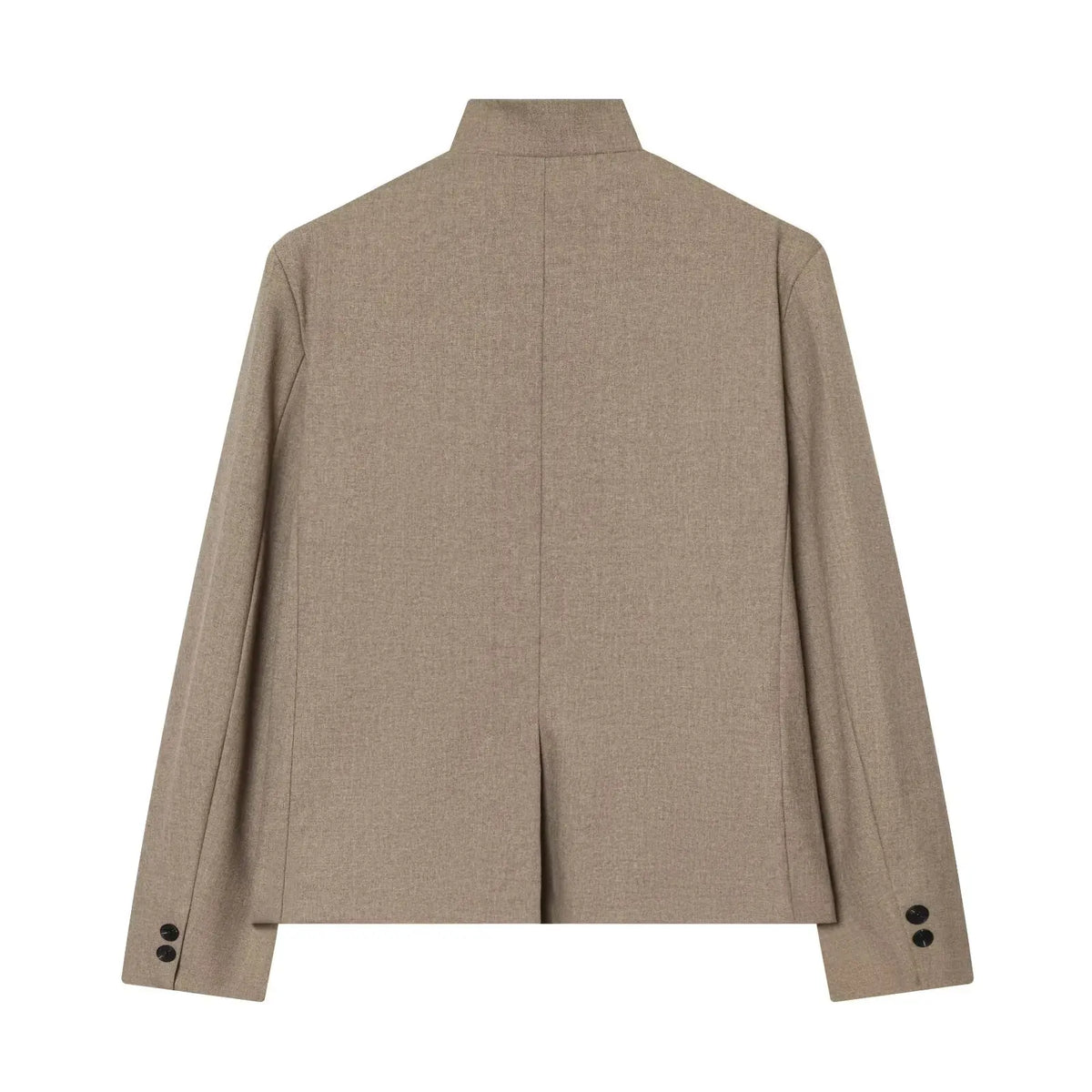 Blazer met opstaande kraag - afbeelding 6