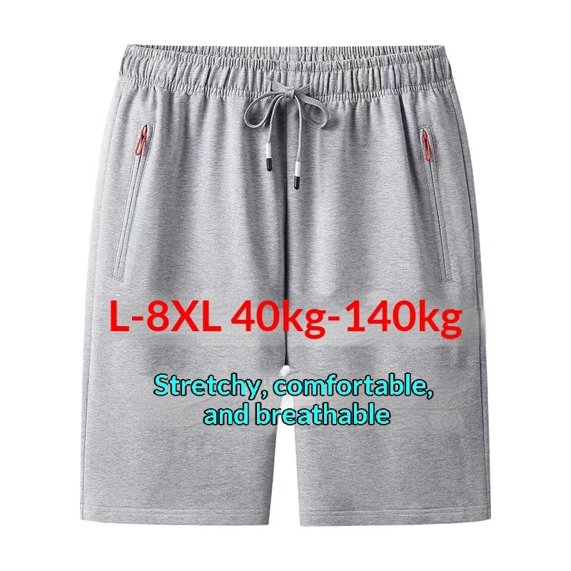 Heren casual shorts van katoenmix
