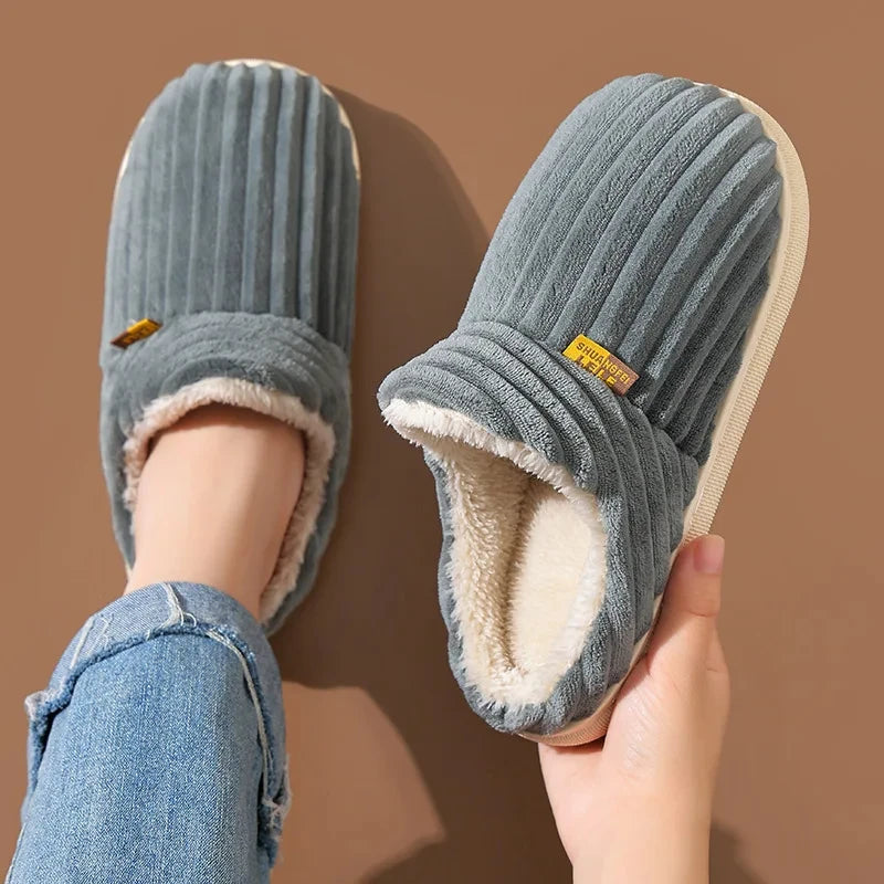 Warme gevoerde pantoffels - afbeelding 33