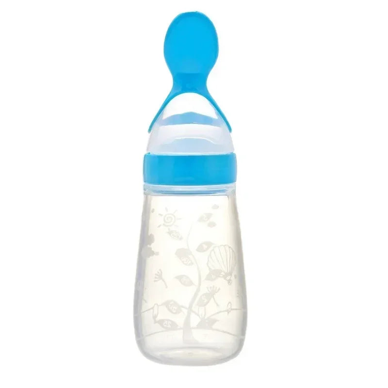 BPA-vrije voedingsfles met lepel