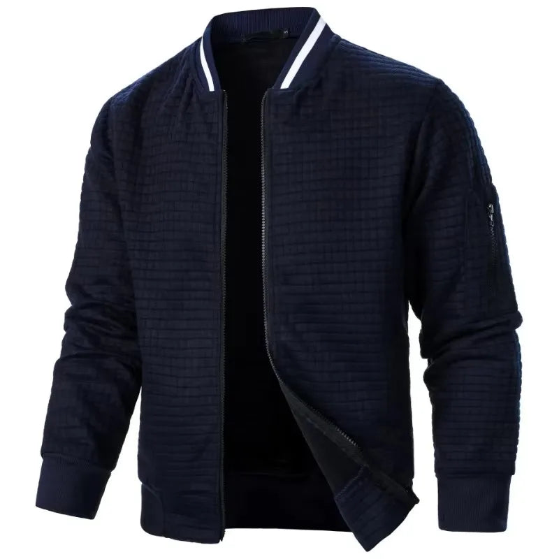 Baseball jacket met rits