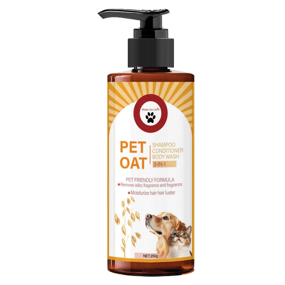 Verzorgende shampoo voor honden en katten