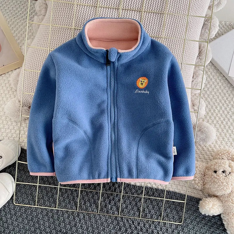 Fleece kindervest met rits - afbeelding 9