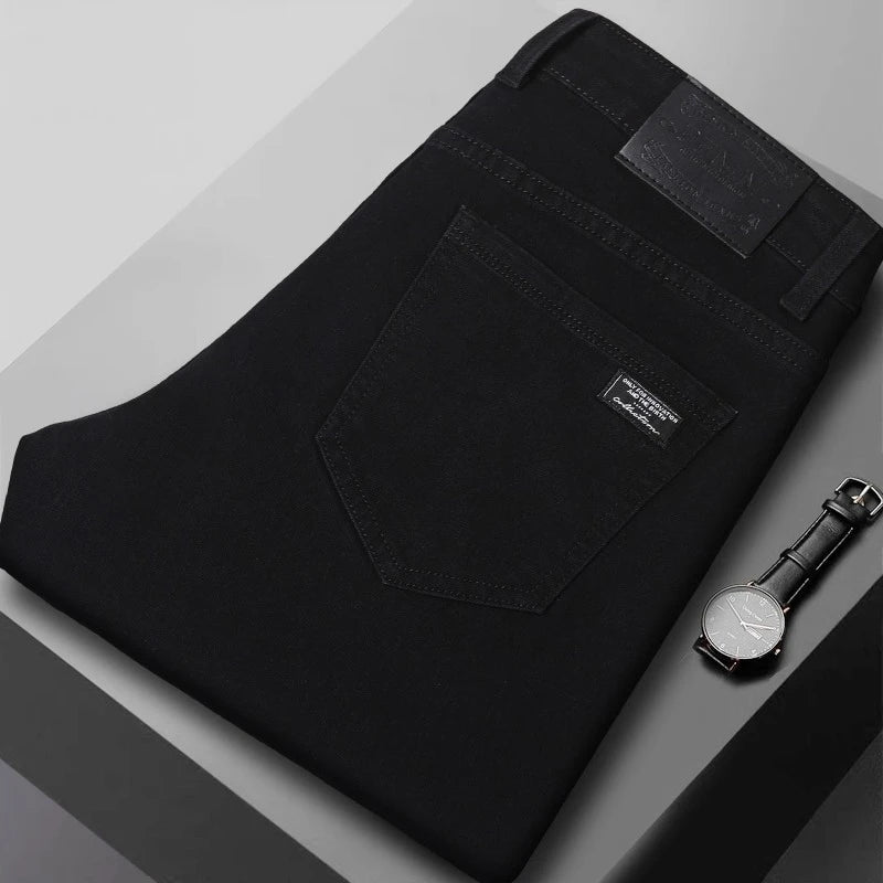 Rechte jeans met stretch - afbeelding 4