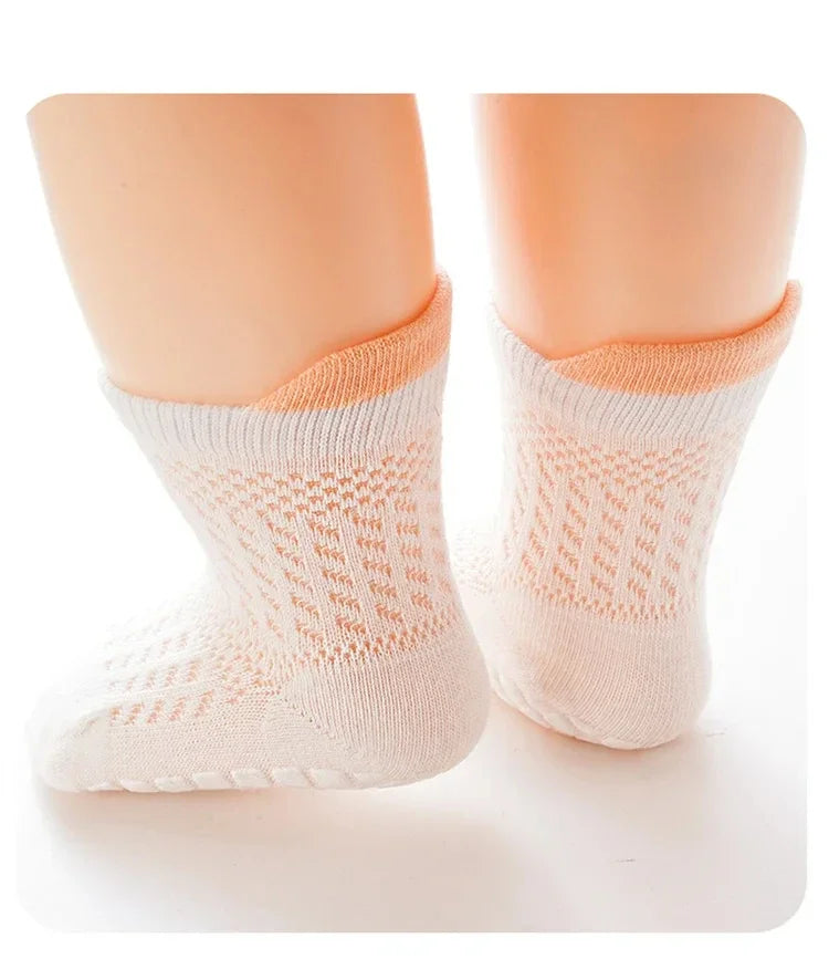 Ademende babysokken (set van 3)