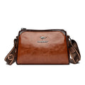 Stijlvolle luxe leren crossbody tas