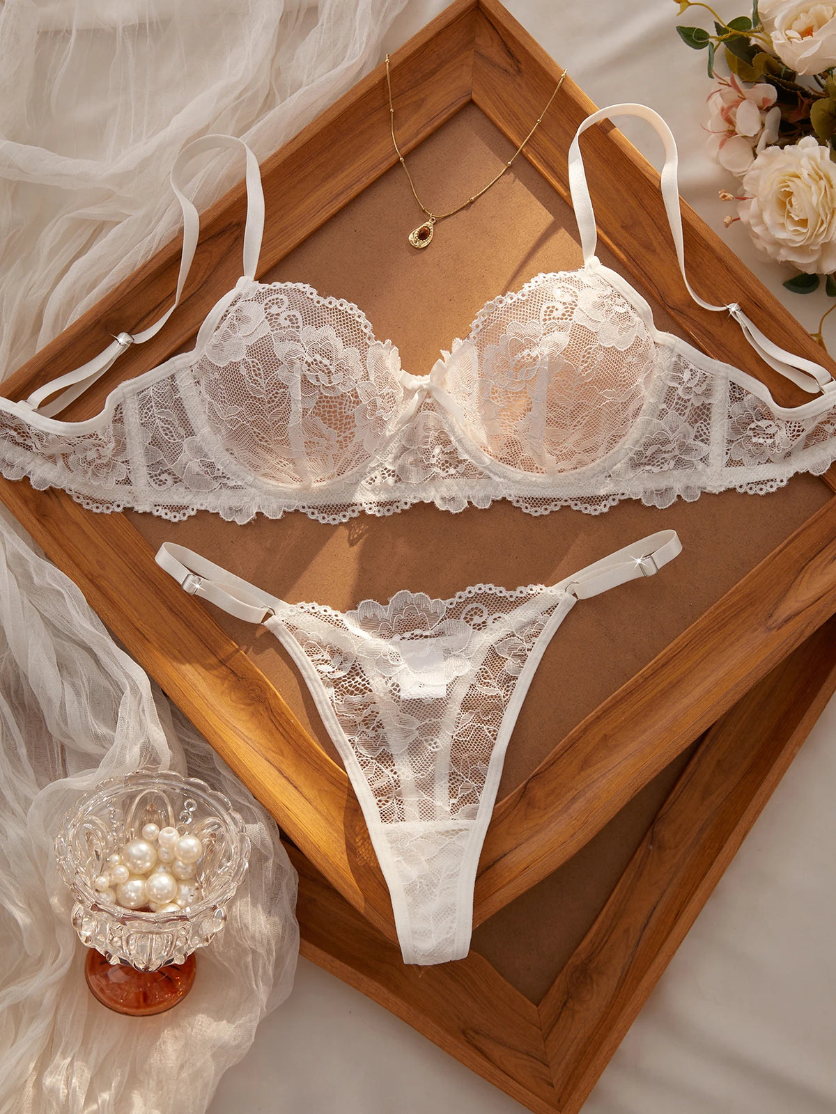 Kanten lingerieset - afbeelding 13