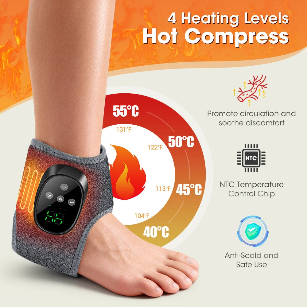 Verwarmde Enkelmassage Wrap