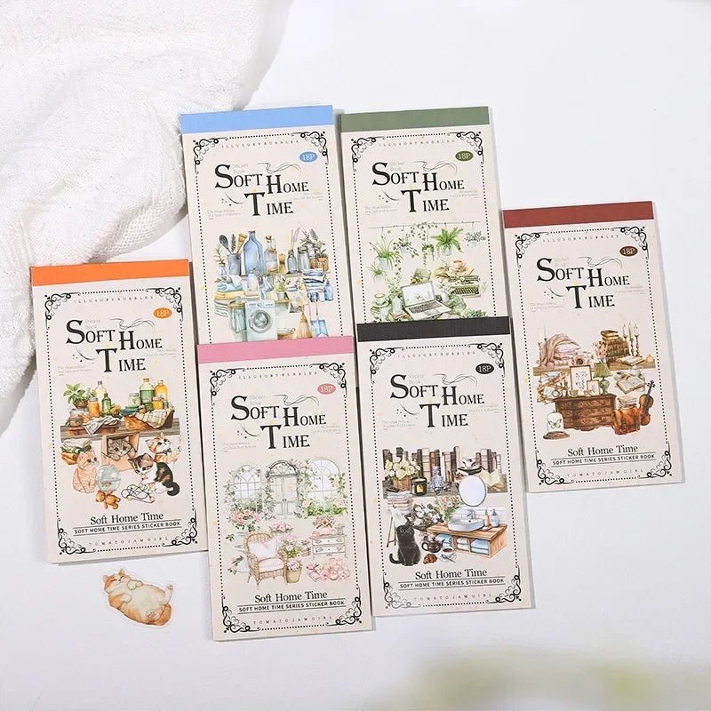 18 stijlvolle die-cut stickers