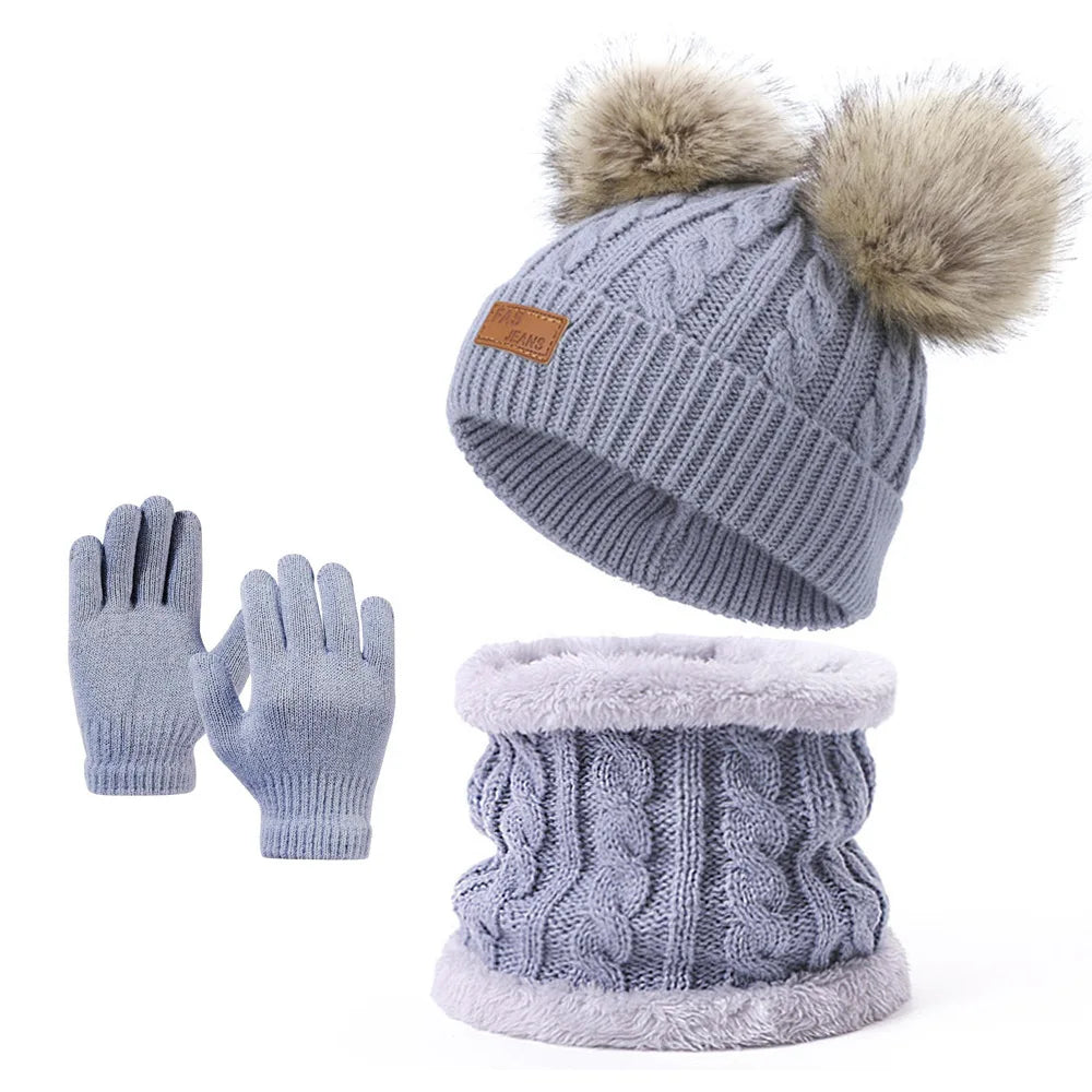 Kindermuts, sjaal en handschoenen - afbeelding 9