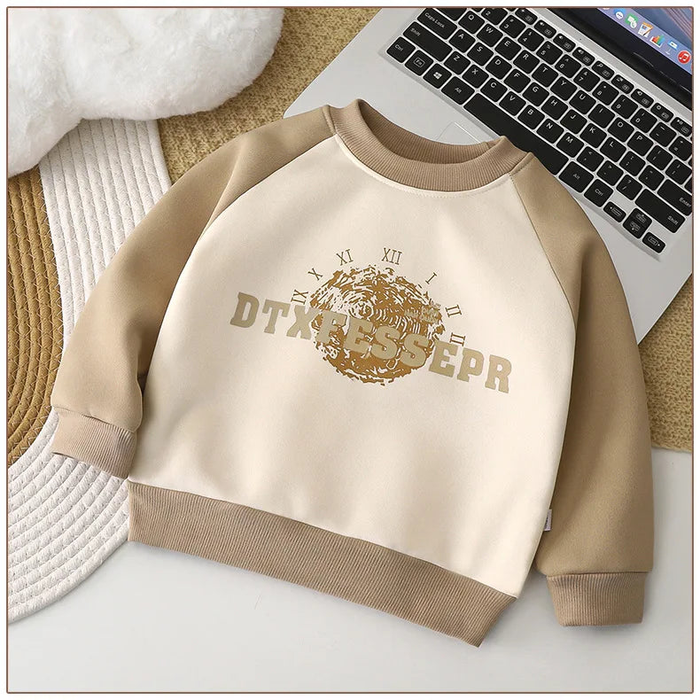 Gevoerde kindersweater